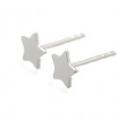 Sterling Silver Star Earrings AESS73