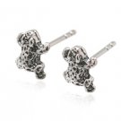 Sterling Silver Frog Earrings AESS450
