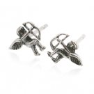Sterling Silver Cupid Earrings AESS453