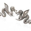 Sterling Silver Chinese Dragon AESS869