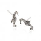 Sterling Silver Sea Horses AESS927