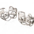 Sterling Silver Drama Masks AESS929
