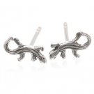 Sterling Lizard / Gecko Earrings AESS1127