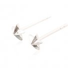 Sterling Silver Star Earrings AESS1338