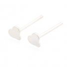 Sterling Silver Small Heart Earrings AESS1358