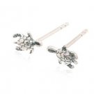 Sterling Silver Turtles Earrings AESS1368