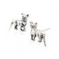 Sterling Silver Curious Cat Earrings AESS1371