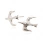 Sterling Silver Birds in Flight Earrings AESS1499
