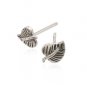 Sterling Silver Bodhi Leaf Earrings AESS1500