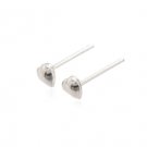 Sterling Silver Small Heart Earrings AESS1502