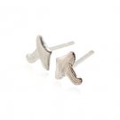 Sterling Silver Mushroom Shell Earrings AESS1522