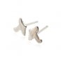 Sterling Silver Mushroom Shell Earrings AESS1522