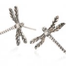 Sterling Silver Lg Dragonfly Earrings AESS1535