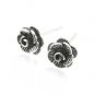 Sterling Silver Rose Earrings AESS1616
