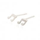 Sterling Silver Musical Note Earrings AESS1763