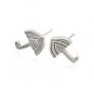 Sterling Silver Umbrella Earrings AESS1772