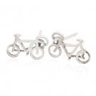 Sterling Silver Bicycle Earrings AESS1773