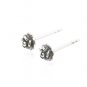 Sterling Silver Frog Earrings AESS1774