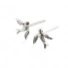 Sterling Silver Flying Bird Earrings AESS1777