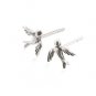 Sterling Silver Flying Bird Earrings AESS1777