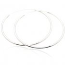 Sterling Silver Hoop Earrings  AESS121
