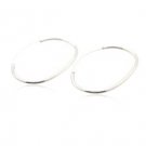 Sterling Silver Hoop Earrings  AESS593