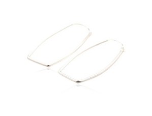 Sterling Silver Hoop Earrings  AESS596