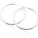Sterling Silver Hoop Earrings  AESS605