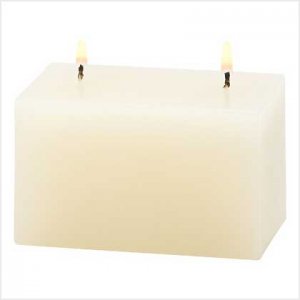 #39231 Ivory Vanilla Brick Candle