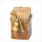 #39241 Rustic Wood Squared Votive