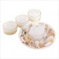 #38698 Seashell Tealight Candle Kit