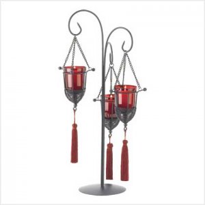 #38934 Tassel Votive Holder