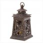 #38290 Asian Botanical Metal Lantern