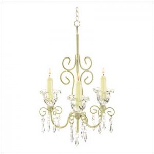 #38369 Shabby Elegance Scrollwork Candleholder