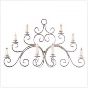 #33586 Graceful Swirl Wall Candelabra