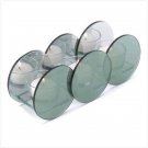 #38590 Reflective Circle Candleholder