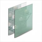 #38589 3 Step Glass Candleholder