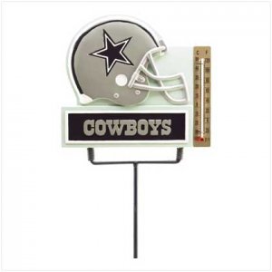 #38913 NFL Thermometer Garden Stake - Dallas Cowboys