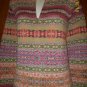 Womens TALBOTS Sweater Medium Multi color Zip front