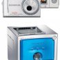 Olympus D-630 Zoom Digital Camera+ P-10 DIGITAL PHOTO PRINTER Combo