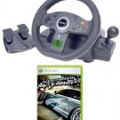 JOYTECH Nitro Racing Wheel for Xbox 360 + Need For Speed Xbox 360