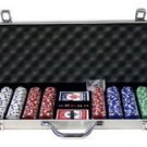 600PC 11.5 GRAM SUITED"POKER CHIP SET + ALUMINUM CASE