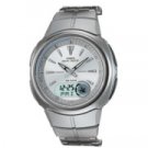 Casio Waveceptor Watch Silver with Silver Bracelet