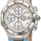 Ladies' Seiko Watch, Coutura Alarm Chronograph, Leather Strap