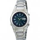 Casio MTP1226A-3AV Casual Dress Tough Solar Green Mens Watch Metal Band
