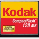 Kodak 128 MB Compactflash card