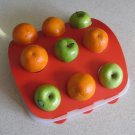 Fruit Platter - Red Top, White Base