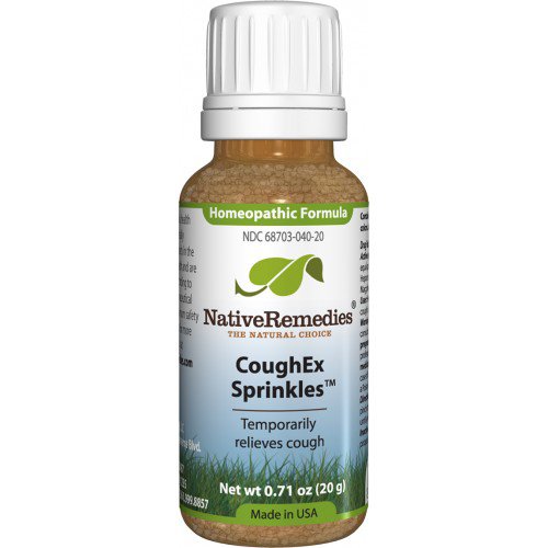 CoughEx Sprinkles Homeopathic medicine for barking cough, wheezing