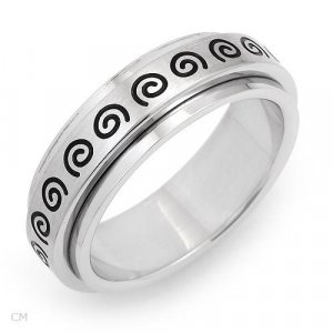 Majestic Gents Ring Made in Stainless steel. Total item weight 7.8g - Size 11