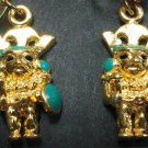 sipan little warrior 20 mm earrings